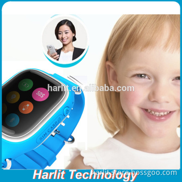 New SOS Wrist GPS Tracker Watch For Kids With WiFi Positioning Large Touch Screen Emergency Calling